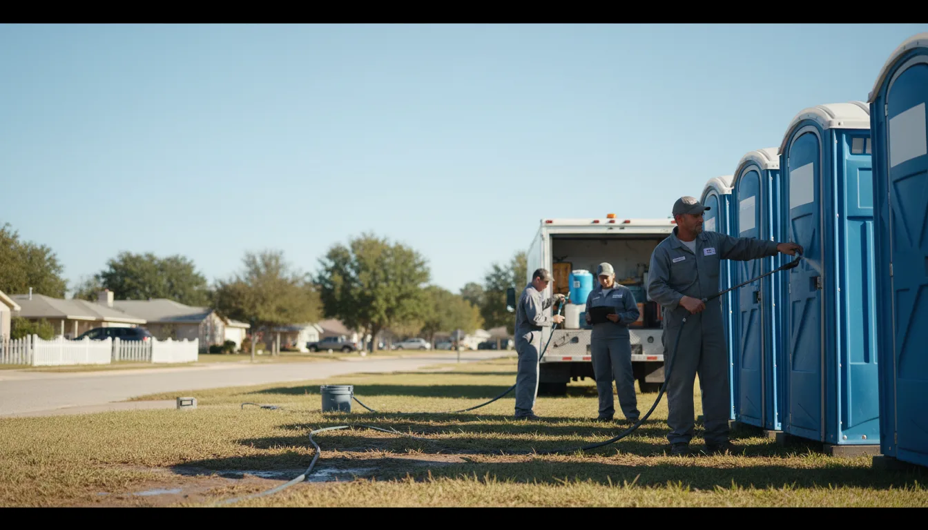 Long-Term Portable Toilet Rental in Commerce City, CO near me